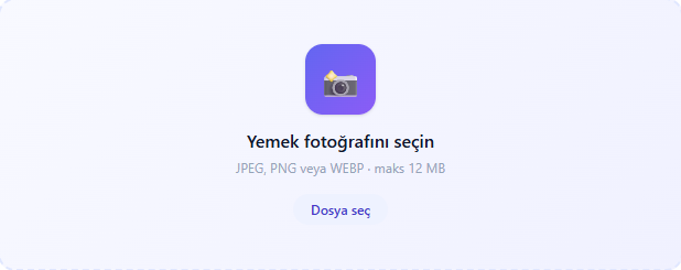 AI profesyonel çekim ekranı