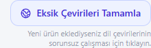 Complete missing translations button